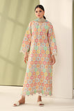 EMBROIDERED PRINTED LAWN UF-4178