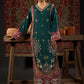 2 PIECE EMBROIDERED KHADAR KAFTAN EMB-581 A
