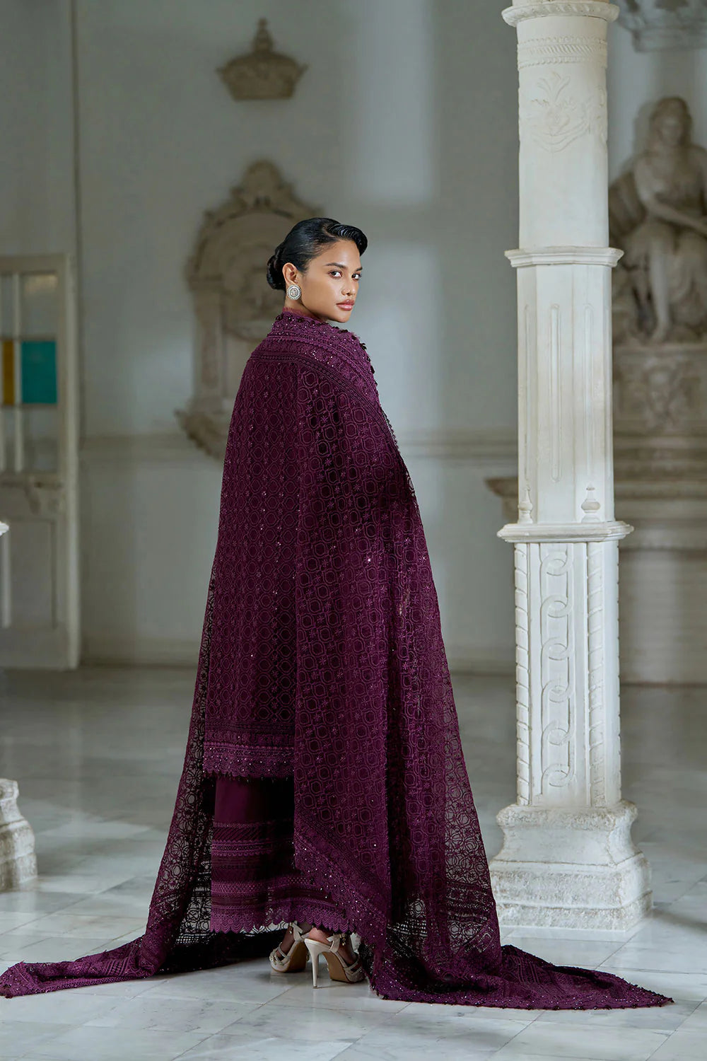 Design 3B Luxury Lawn Eid Edition 2026 Unstitched