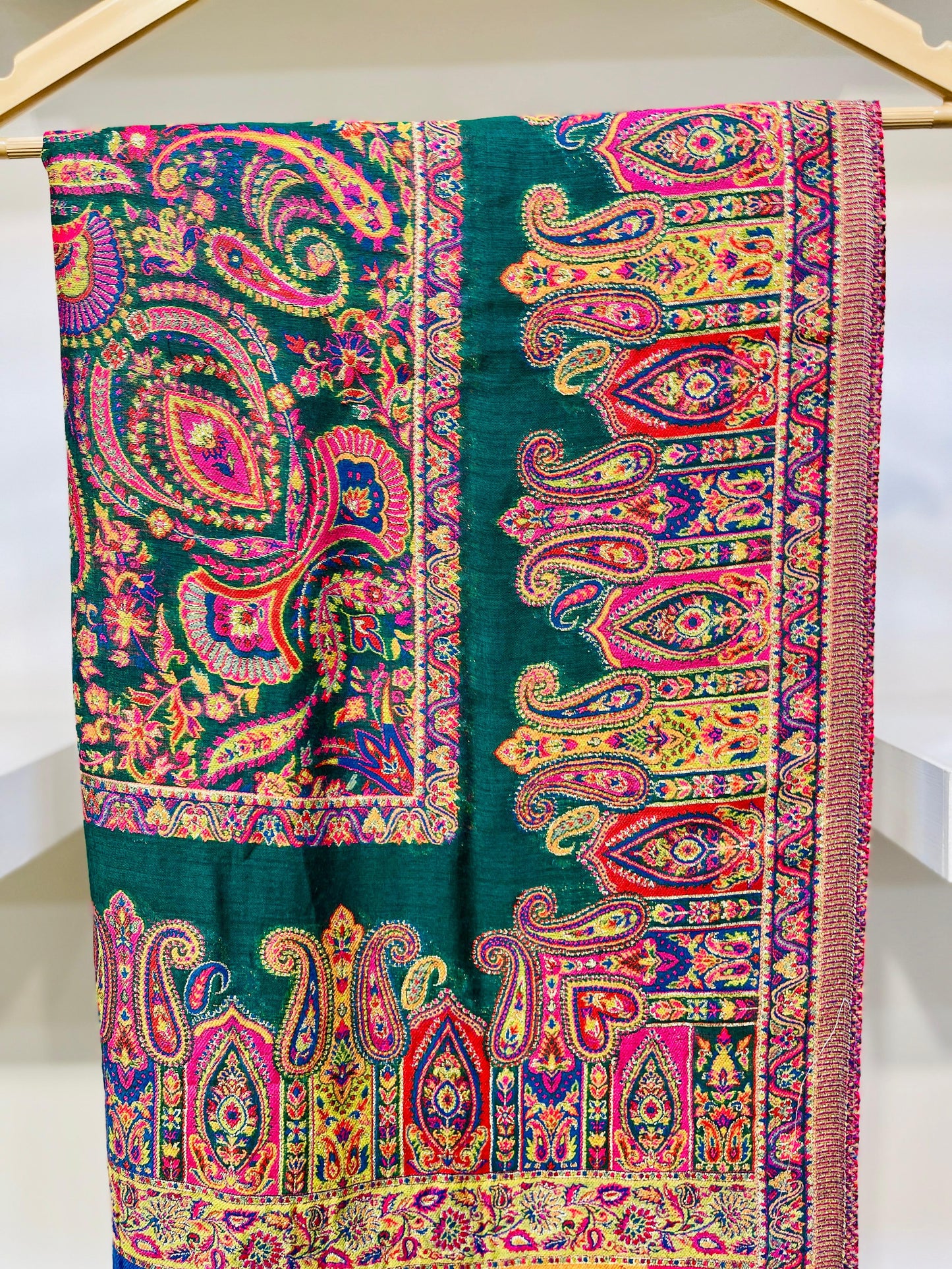 PURE INDIAN DAKHNI SHAWL