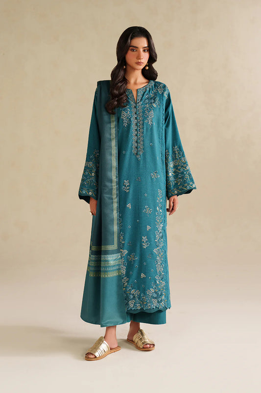UE-587 Embroidered Khaddar