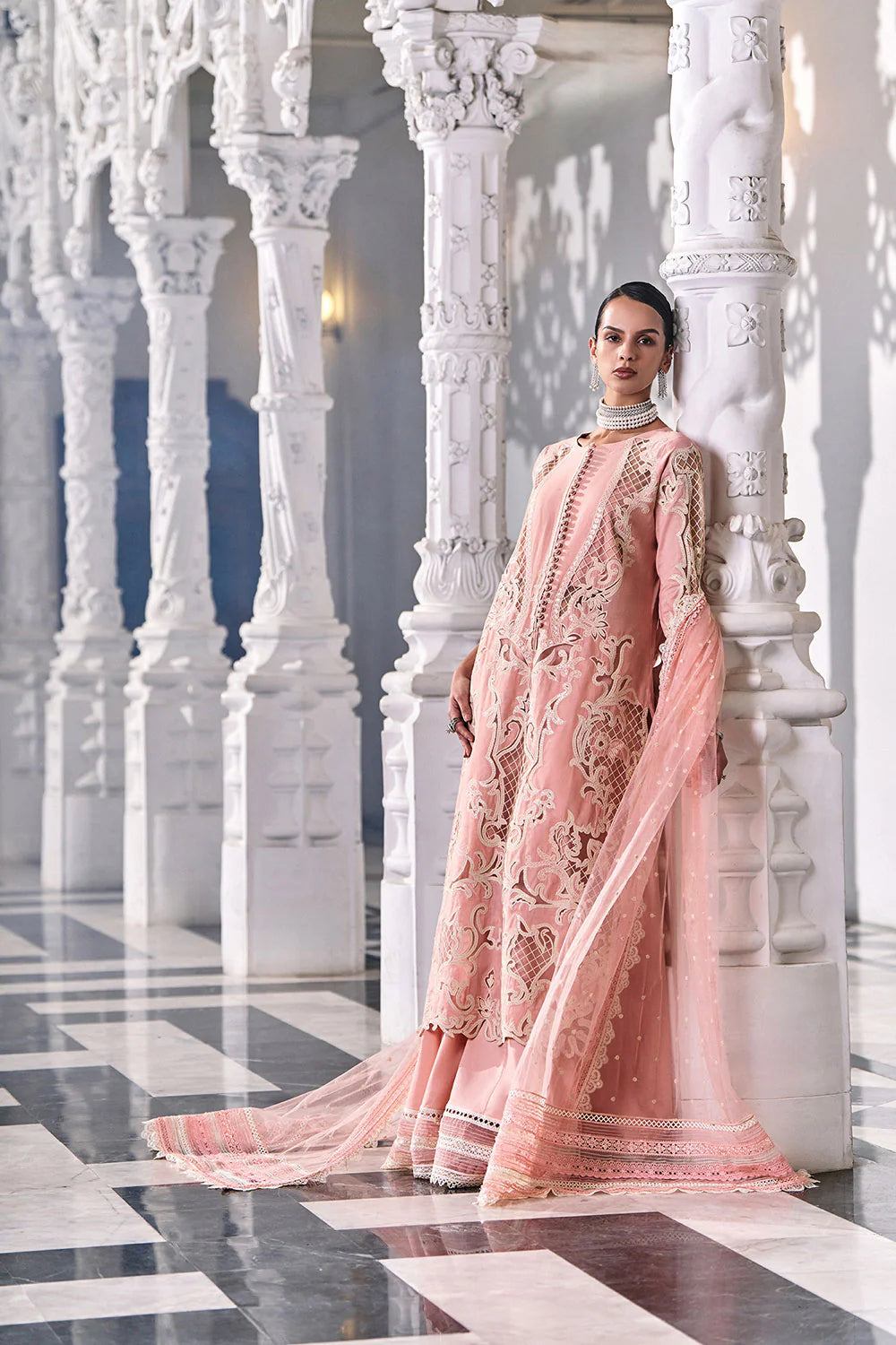 Design 5B Luxury Lawn Eid Edition 2026 Unstitched