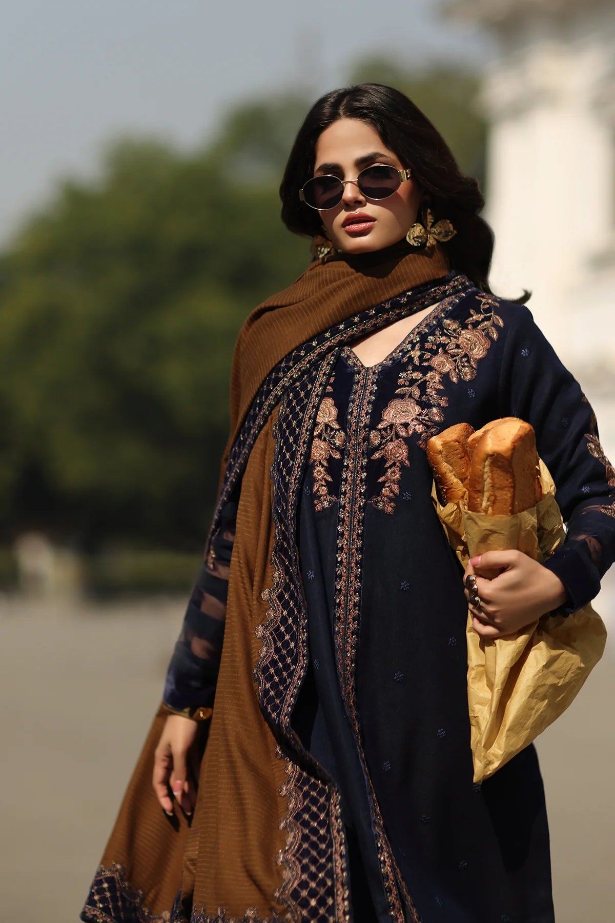 3-PC Unstitched Peach Leather with Velvet CSW5-01