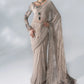Unstitched Embroidered Chiffon Saree | BD - 3103