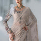 Unstitched Embroidered Chiffon Saree | BD - 3103