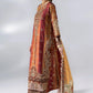 3 Piece Unstitched Embroidered Raw Silk Suit | BD - 3104