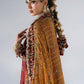 3 Piece Unstitched Embroidered Raw Silk Suit | BD - 3104