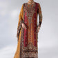 3 Piece Unstitched Embroidered Raw Silk Suit | BD - 3104