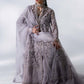 3 Piece Unstitched Embroidered Organza Suit | BD - 3105