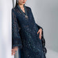 3 Piece Unstitched Embroidered Organza Suit | BD - 3106