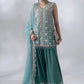 3 Piece Unstitched Embroidered Organza Suit | BD - 3107