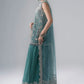 3 Piece Unstitched Embroidered Organza Suit | BD - 3107