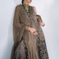 3 Piece Unstitched Embroidered Chiffon Suit | BD - 3102