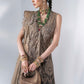 3 Piece Unstitched Embroidered Chiffon Suit | BD - 3102