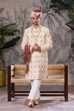 Bin Tayyab Sherwani (TD-1541) OFF WHITE