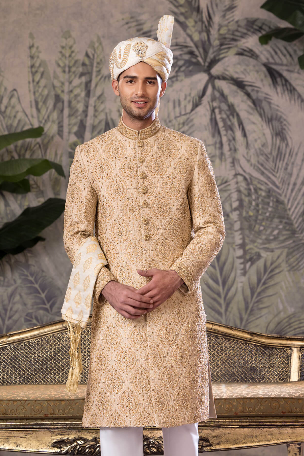 Bin Tayyab Sherwani (TD-1681) GRAY