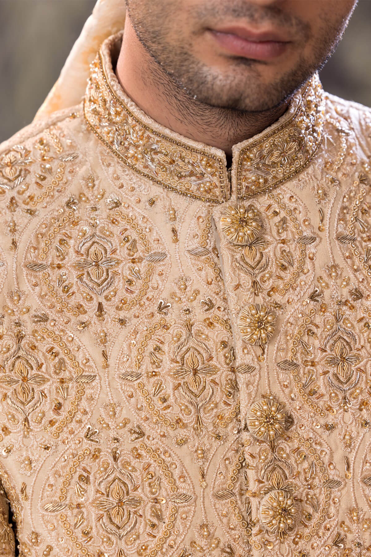 Bin Tayyab Sherwani (TD-1681) GRAY