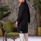 Bin Tayyab Sherwani (TD-1750) BLACK