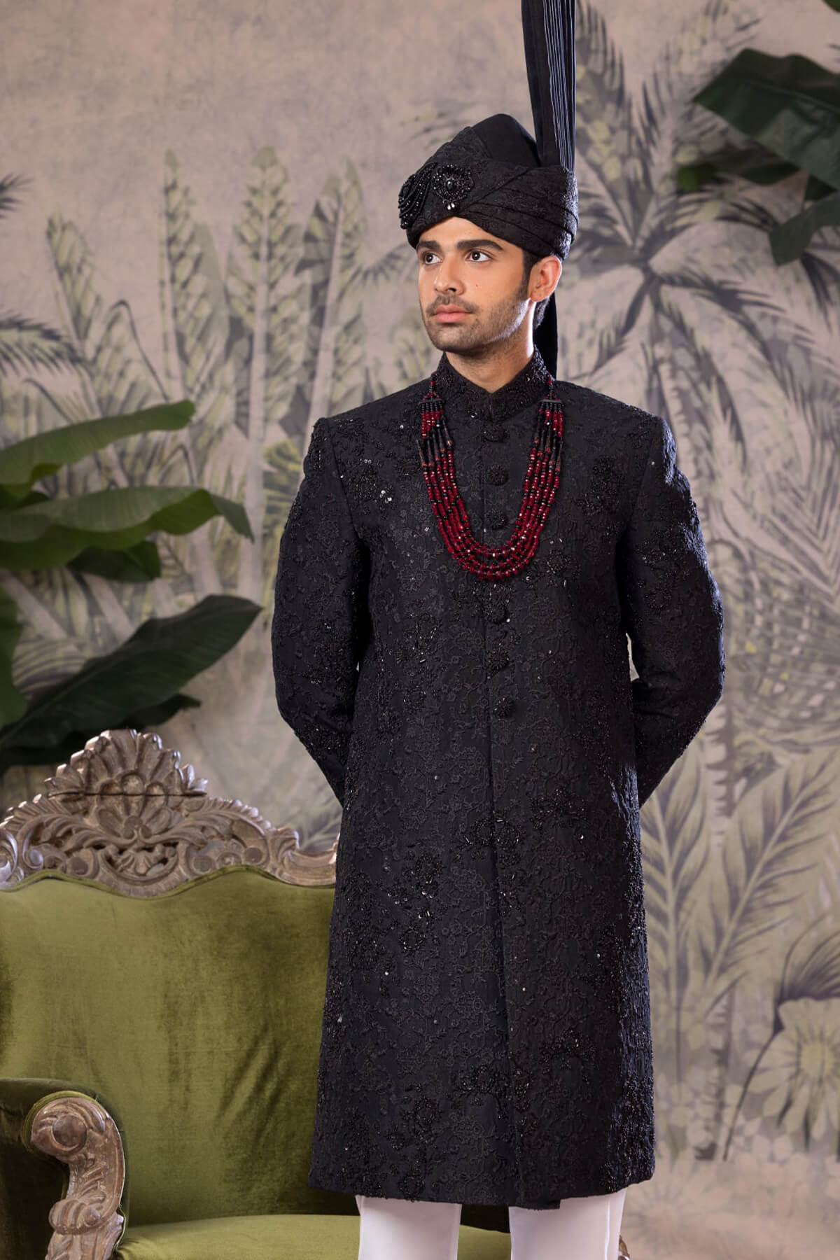 Bin Tayyab Sherwani (TD-1819) GRAY