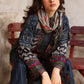 3-PC Unstitched Embroidered Linen Collection CCW7-28