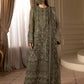 Orlena - 3 Piece Embroidered Chiffon Dress