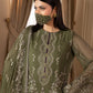 Orlena - 3 Piece Embroidered Chiffon Dress