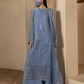 Nivara - 3 Piece Embroidered Chiffon Dress