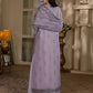 Laila - 3 Piece Embroidered Chiffon Dress