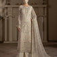Safa - 3 Piece Embroidered Chiffon Dress