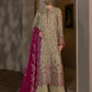 Zohra - 3 Piece Embroidered Chiffon Dress