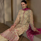 Zohra - 3 Piece Embroidered Chiffon Dress