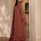 Gulrukh - 3 Piece Embroidered Chiffon Dress