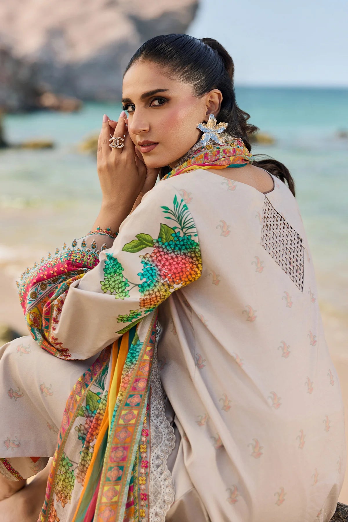 3-PC Unstitched Embroidered Lawn Collection CSN6-10