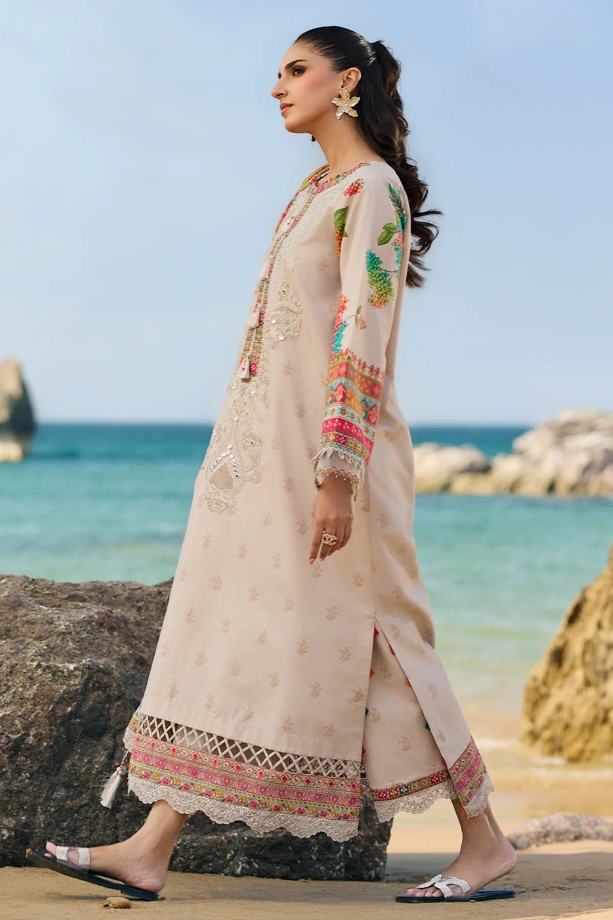 3-PC Unstitched Embroidered Lawn Collection CSN6-10