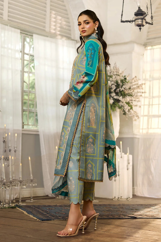 3-PC Unstitched Embroidered Lawn Collection CSN6-13