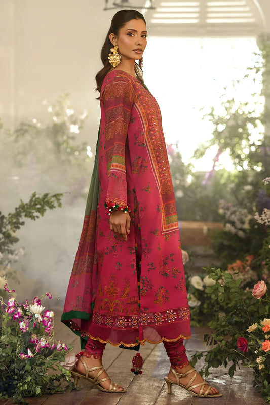 3-PC Unstitched Embroidered Lawn Collection CSN6-14