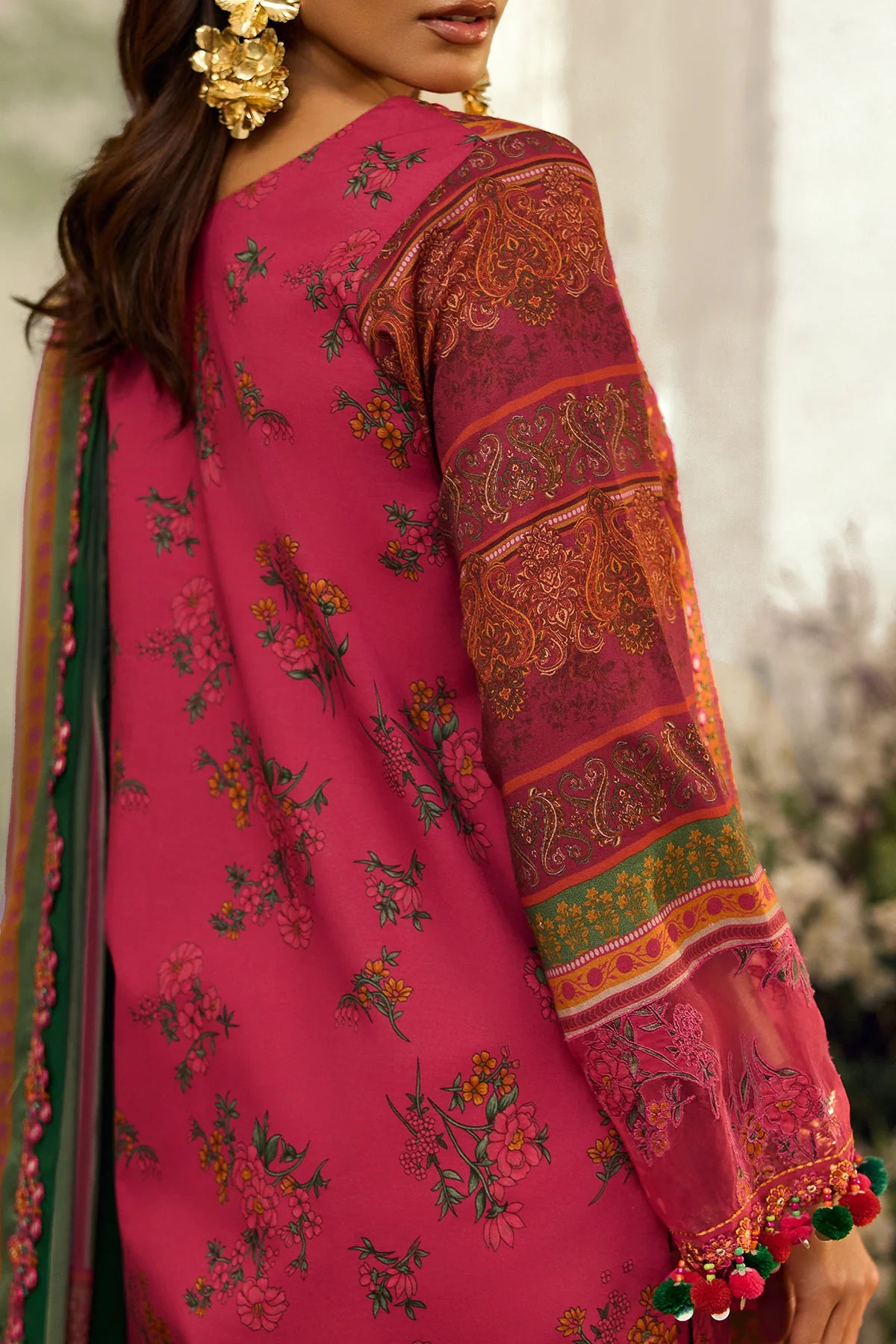 3-PC Unstitched Embroidered Lawn Collection CSN6-14