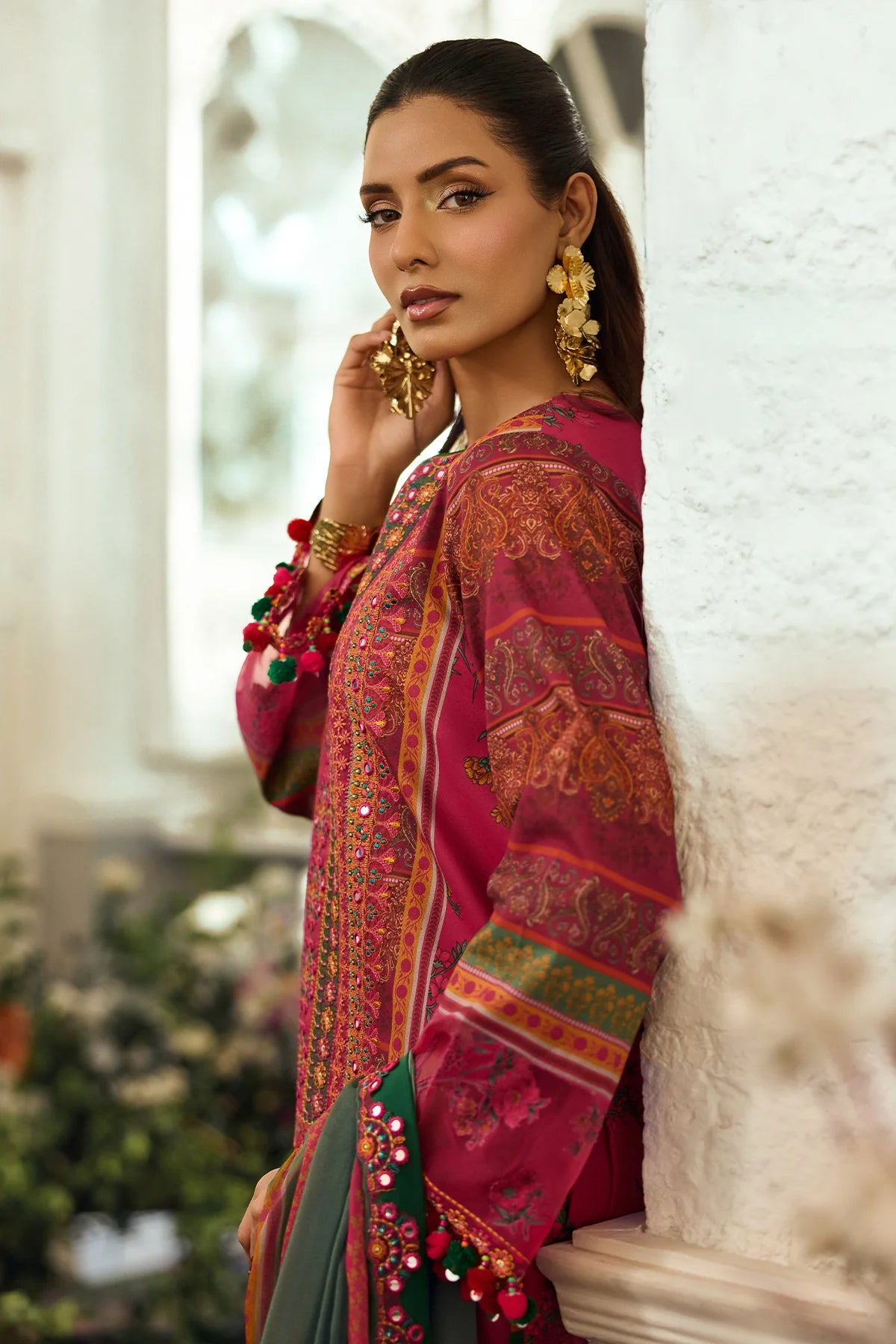 3-PC Unstitched Embroidered Lawn Collection CSN6-14