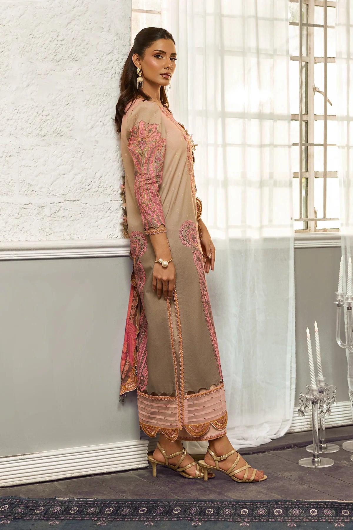 3-PC Unstitched Embroidered Lawn Collection CSN6-17