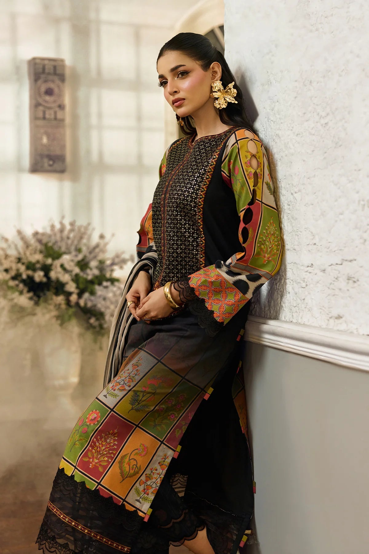 3-PC Unstitched Embroidered Lawn Collection CSN6-17