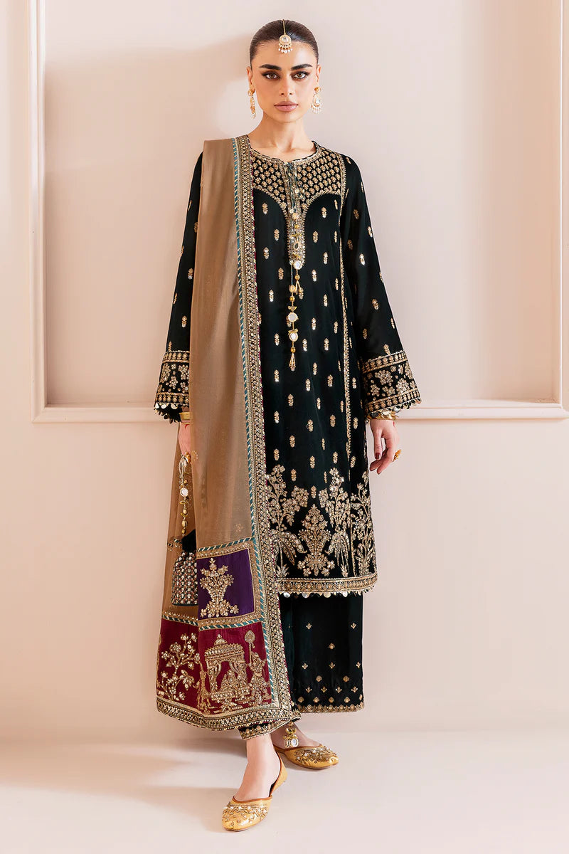 Embroidered Velvet Formal CVF D-01