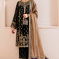 Embroidered Velvet Formal CVF D-01