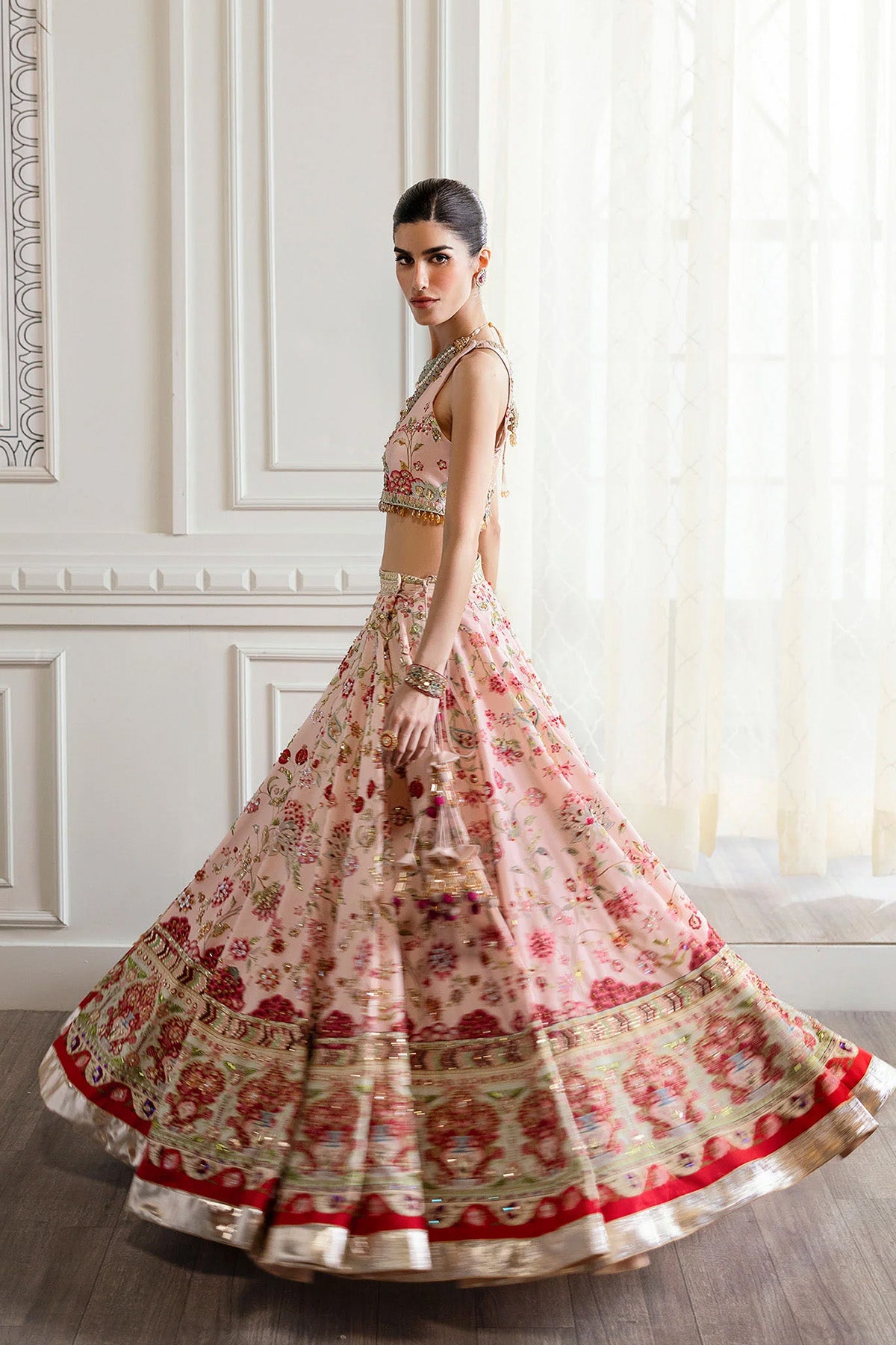 Chinoiserie Lehnga (Online Exclusive)