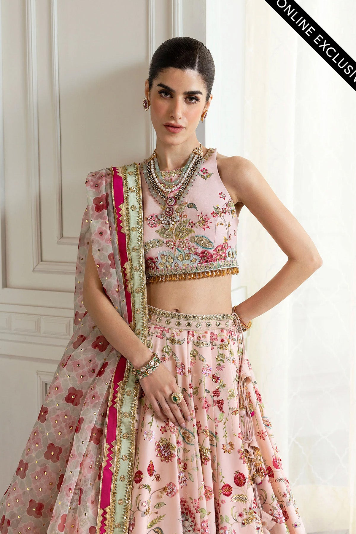 Chinoiserie Lehnga (Online Exclusive)