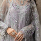 3 Piece Unstitched Embroidered Net Suit
