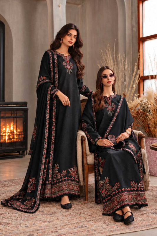 D11 - Black Paisley