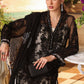 3 Piece Unstitched Embroidered Chiffon Suit