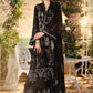 3 Piece Unstitched Embroidered Chiffon Suit