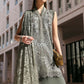 3 Piece Unstitched Embroidered Lawn Karandi Suit