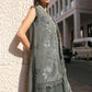 3 Piece Unstitched Embroidered Lawn Karandi Suit